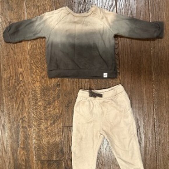 Burt's Bees Baby Dip Dye Two-Piece Set - 6-9m - Picture 1 of 2